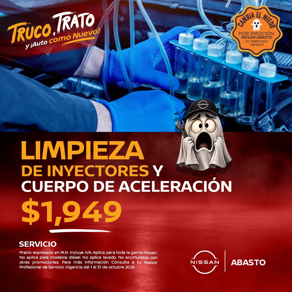 LIMPIEZA DE INYECTORES