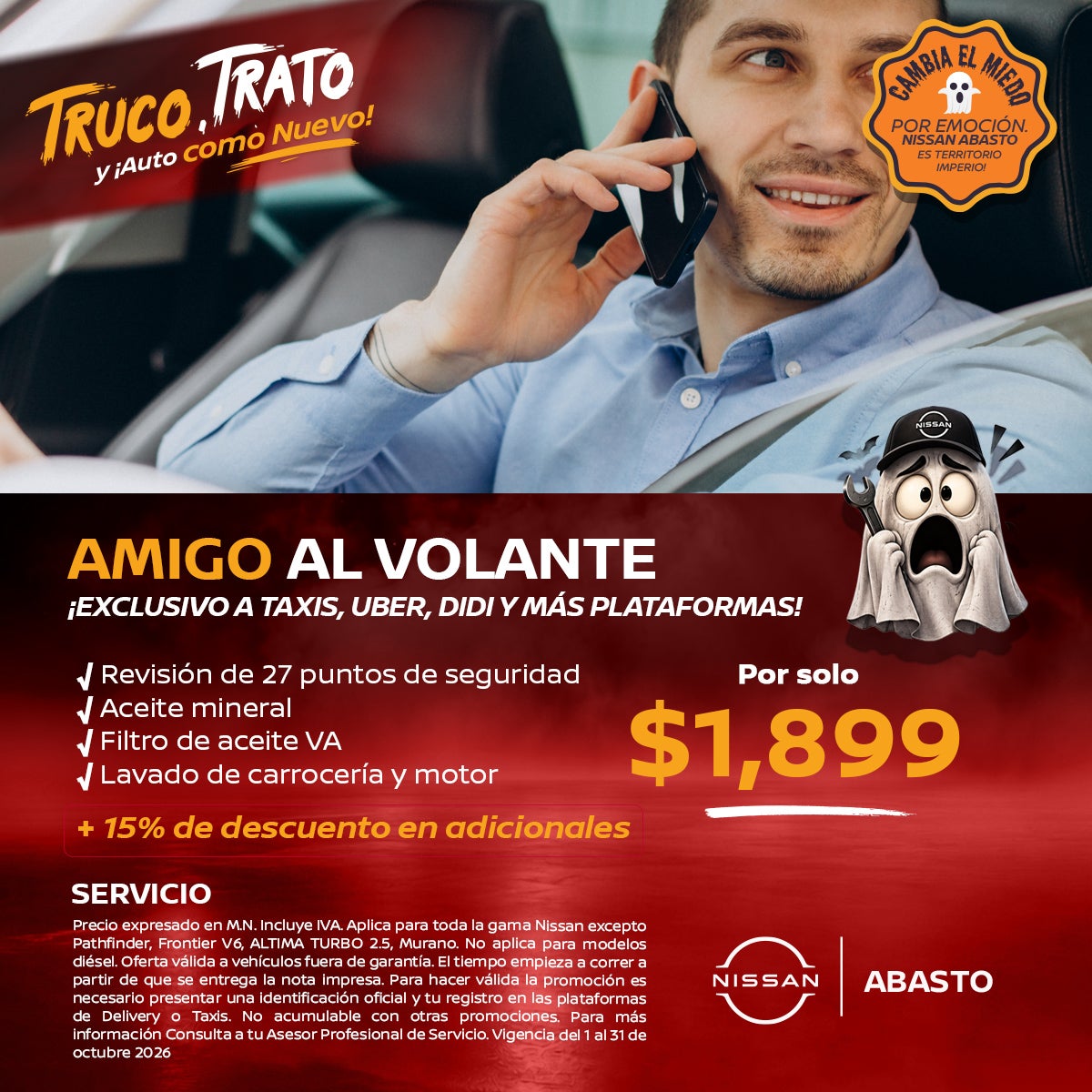 AMIGO AL VOLANTE