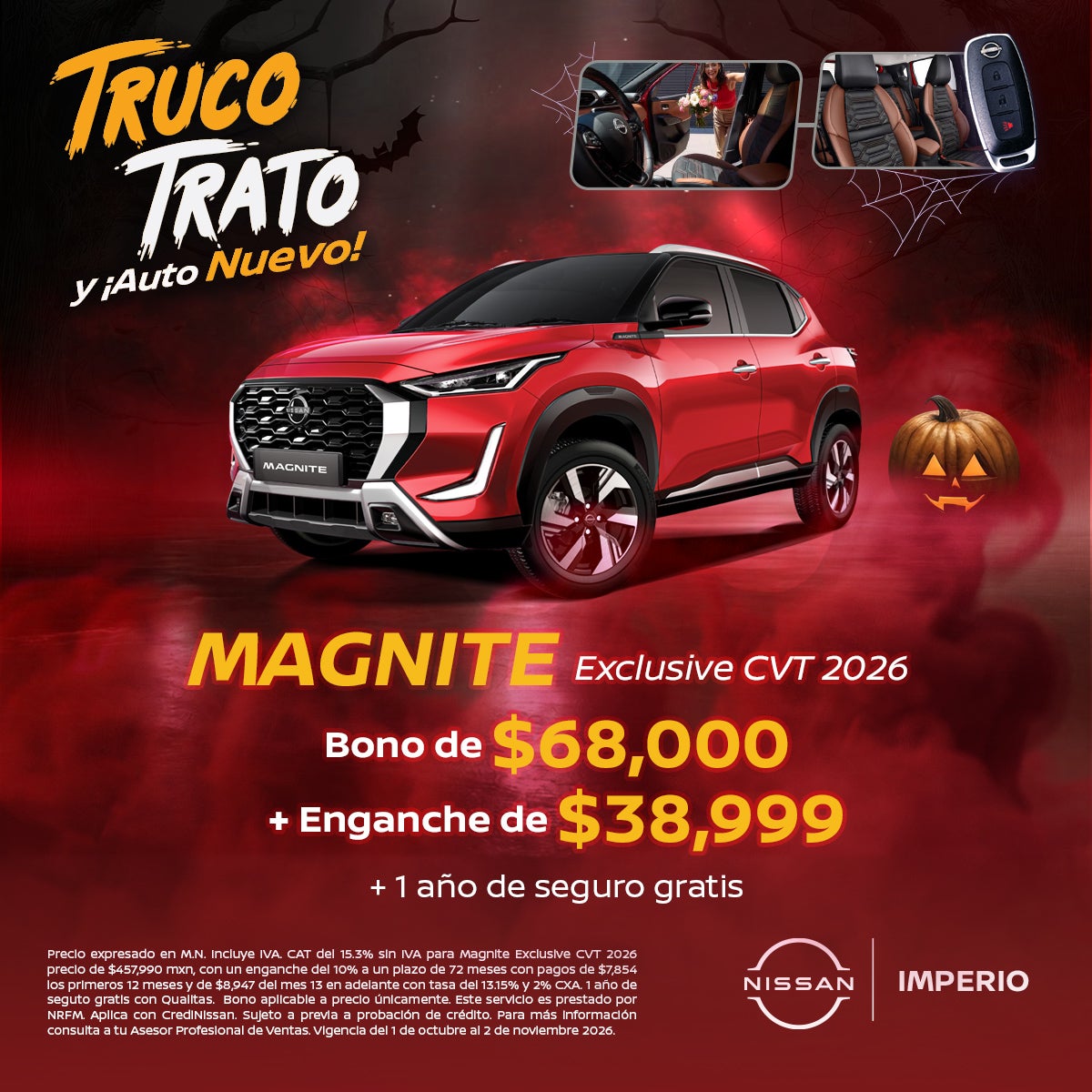 MAGNITE EXCLUSIVE CVT 2026