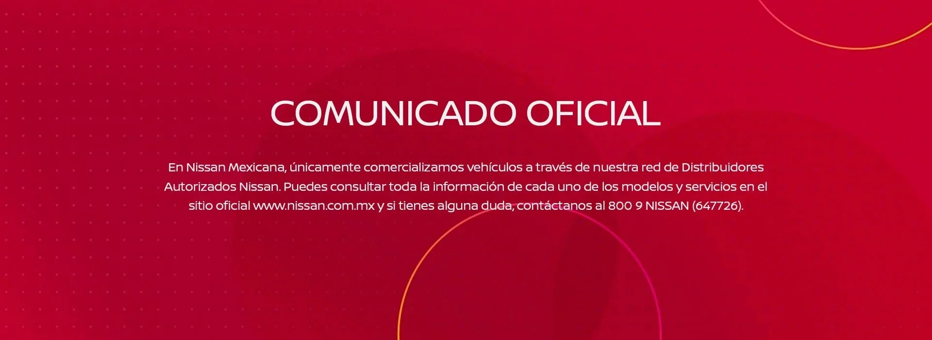 Comunicado Nissan