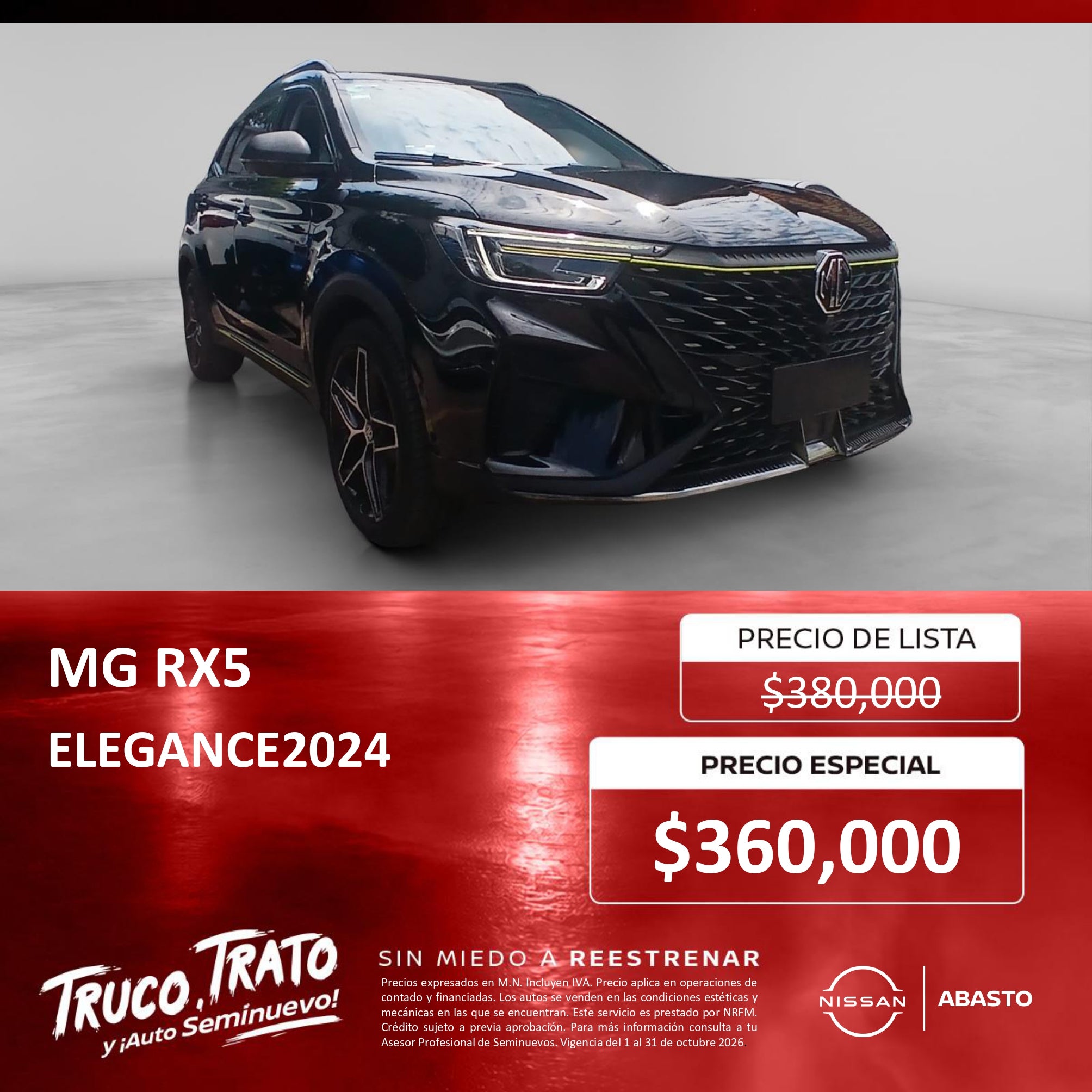 MG RX5 ELEGANCE 2024