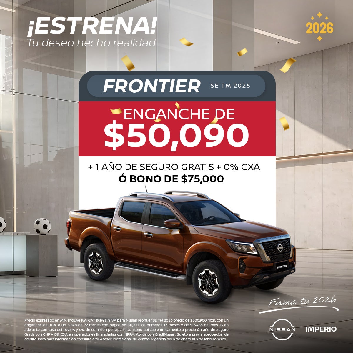 Nissan Frontier 2026