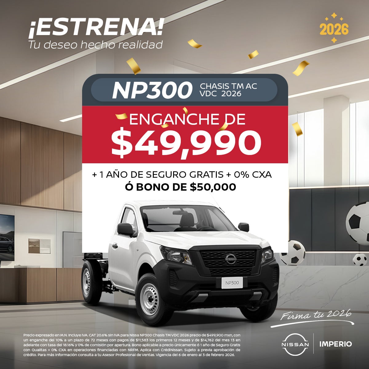 NP300 Chasis TM AC VDC 2026